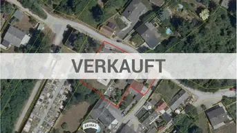Expose VERKAUFT! - "Baugrund mit Bestandshaus und Weinkeller"