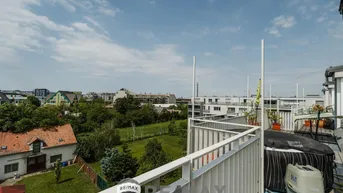 Expose “Dachgeschosswohnung mit 3 Zimmern, ca. 35,62 m² großer Terrasse in der Nähe der U2 Aspern“