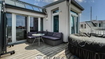 Expose “Dachgeschosswohnung mit 3 Zimmern, ca. 35,62 m² großer Terrasse in der Nähe der U2 Aspern“