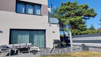 Expose "Modernes Traumhaus mit Dachterrasse und Garten in Wien-Essling"