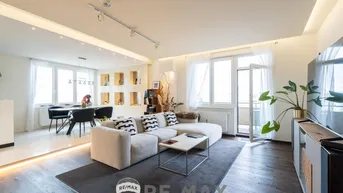 Expose Stilvolles City Living mit Jacuzzi, 2 Balkonen und Weitblick!