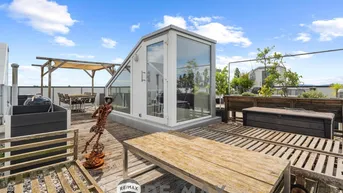 Expose "Traumhafte Dachterrassen-Maisonette mit Fernblick &amp; Badeteichzugang"