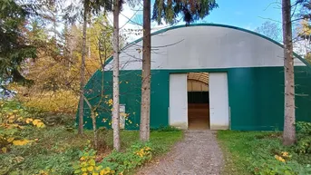 Expose Rundbogenlagerhalle 925m² mit LKW-Zufahrt