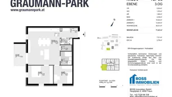 Expose Lebenswert inmitten der Stadt: Familienwohnung mit Balkon im Graumann-Park