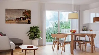 Expose Neubauwohnung im Graumann-Park: Nachhaltig mit Kühlung, direkt im Zentrum