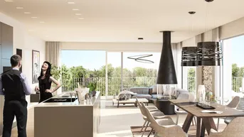 Expose Lebenswert inmitten der Stadt: Penthouse mit 77m² Terrasse im Graumann-Park