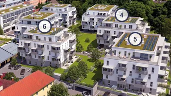 Expose Penthouse im Zentrum: Neubau mit nachhaltiger Kühlung im Graumann-Park