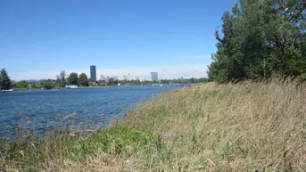 Expose Einzigartiges Grundstück direkt an der Alten Donau Promenade am Wasser !