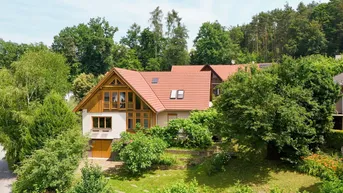 Expose Graz-Andritz: Großzügiges Wohnhaus mit idyllischem Garten in ruhiger Siedlungslage