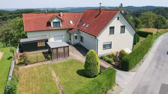 Expose Geräumiges Wohnhaus mit 7.385m² in Deutsch Kaltenbrunn mit Blick auf die Riegersburg