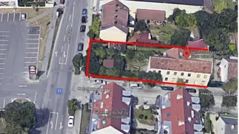 Expose Grundstück im Kerngebiet für mehrere Wohneinheiten mit Altbestand