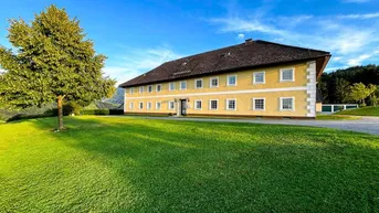 Expose Land &amp; Gut: Historischer Vierkanthof in Allein- &amp; Aussichtslage