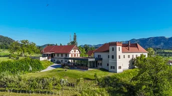 Expose Land &amp; Gut: Arrondierte Allein- &amp; Aussichtslage - Schloss Kolhof.