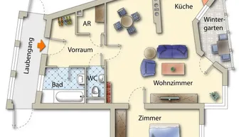 Expose Singlewohnung mit Pfiff - CARANTANIA