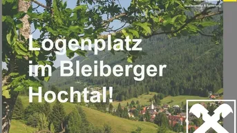 Expose Logenplatz im Bad Bleiberger Hochtal