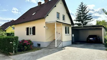 Expose Stadtnah wohnen! Liebenswertes Wohnhaus mit Doppelcarport östlich von Klagenfurt