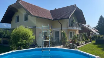 Expose Gepflegtes Wohnhaus mit Pool, Pöckau Nähe Villach
