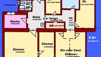 Expose 2 Wohnungen zusammenlegen !! Verwirklichen Sie Ihre Wunschwohnung - im 2. Bezirk Nähe Volkertplatz