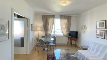 Expose expat flat: möblierte 2-Zimmer-Balkonwohnung nahe Praterstraße