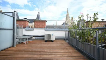 Expose schöne Dachterrassenwohnung beim Rathaus - 2 Schlafzimmer I unbefristet