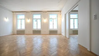 Expose nahe Oper/ Kärntner Straße: großzügige Altbauwohnung - 5 Jahre befristet