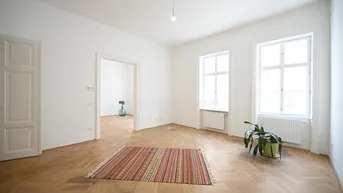 Expose Wohnen beim Alois Drasche Park: 3-Zimmer-Altbauwohnung - befristet