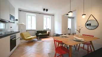 Expose expat flat - fully furnished I möblierte Altbauwohnung - befristet