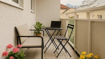 Expose HALL IN TIROL - Sonnige 3 Zi.-Mietwohnung mit Balkon und AAP