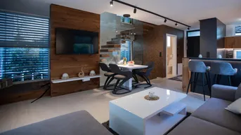 Expose Luxuriöses, modernes Haus im Kleingarten auf 3 Ebenen