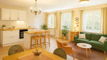 Expose Wohnen, wo Baden am schönsten ist – -Zentrale 3-Zimmer-Wohnung mit Atelier-Charme