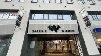Expose Geschäftsfläche mit Außensichtbarkeit in der Galerie Wieden zu mieten