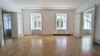 Expose Repräsentative 7-Zimmer Altbau-Wohnung in 1010 Wien zu mieten