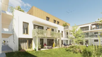 Expose Balkonwohnung in Grünruhelage - naturnahes Wohnen mit Gartenanteil - zu kaufen in 2340 Mödling