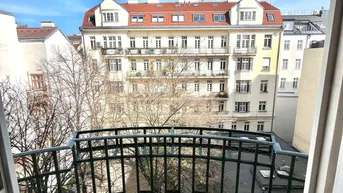 Expose Lichtdurchflutete 6 Zimmer Innenhofwohnung mit Klopfbalkonen zu mieten in 1070 Wien