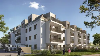 Expose Erstbezug: 2-Zimmer-Wohnung mit Loggia/Balkon - in Grünruhelage in 1210 Wien zu mieten