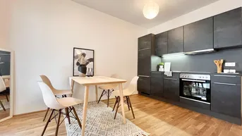Expose Neubauprojekt: Smarte 1-Zimmer-Wohnung mit Loggia in Niedrigenergiehaus in Ottakring - zu Mieten in 1160 Wien