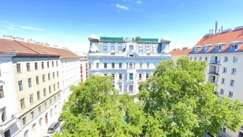 Expose 360° Wien-Blick: 38m² Dachterrassen-Traum - Wohnung in Top Lage mit Küche und Bad mit Fenster- zu kaufen in 1050 Wien