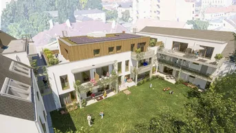 Expose Moderne - energieeffiziente Balkon Wohnung mit Blick ins Grüne und eigenem Gartenanteil - zu kaufen in 2340 Mödling