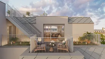 Expose PROVISIONSFREI: Urbane Oase mitten im Dritten - Neubauprojekt mit Wohnqualität - 2-Zimmer-Wohnnung mit Balkon zu kaufen in 1030 Wien