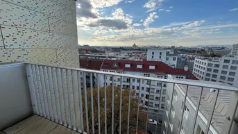 Expose Stadtblick auf 3 Zimmern mit kleinem Balkon im 9. Stock direkt am Modenapark - zu mieten in 1030 Wien