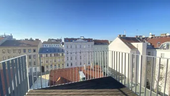 Expose Lichtdurchflutete 4-Zimmer-Dachgeschoss-Maisonette mit Fernblick und Terrasse – Wohnen über den Dächern Wiens - zu kaufen in 1100 Wien