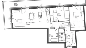 Expose Hellle 3-Zimmer Wohnung mit großzügigem Balkon - 8020 Graz