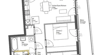 Expose Tolle 3-Zimmer Wohnung mit großzügigem Balkon - 8020 Graz