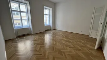 Expose Unbefristet wohnen im 4-Zimmer-Altbauobjekt nahe Café Central und Minoritenplatz - Miete in 1010 Wien