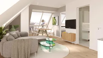 Expose Attraktive Eck-Wohnung für ANLEGER: 3 Zimmer mit Freiflächen mit top Verkehrsanbindung - zur VORSORGE zu kaufen in 1220 Wien
