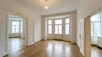 Expose Großzügige 6-Zimmer-Altbauwohnung nahe Urania - unbefristet zu mieten in 1010 Wien
