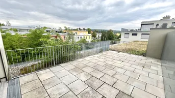 Expose 16 m² Terrasse: 2 Zimmer Wohnung in absoluter Ruhelage nahe Strebersdorf in 1210 Wien zu mieten