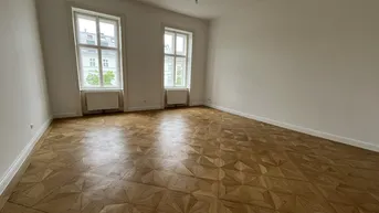 Expose Sonnige 4-Zimmer-Altbauwohnung nahe Rochusmarkt unbefristet zu mieten in 1030 Wien
