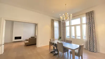Expose Großzügige, sanierte Altbauwohnung mit Balkon, Stellplatz und Weinkeller im Botschaftsviertel - zu kaufen in 1040 Wien