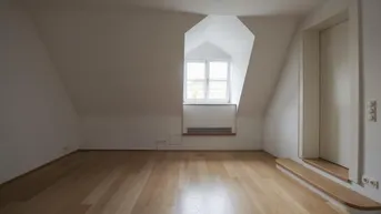 Expose Großzügige 2-Zimmer-Dachgeschoßwohnung mit Flair im wunderschönen Palais Harrach - unbefristet zu mieten in 1010 Wien